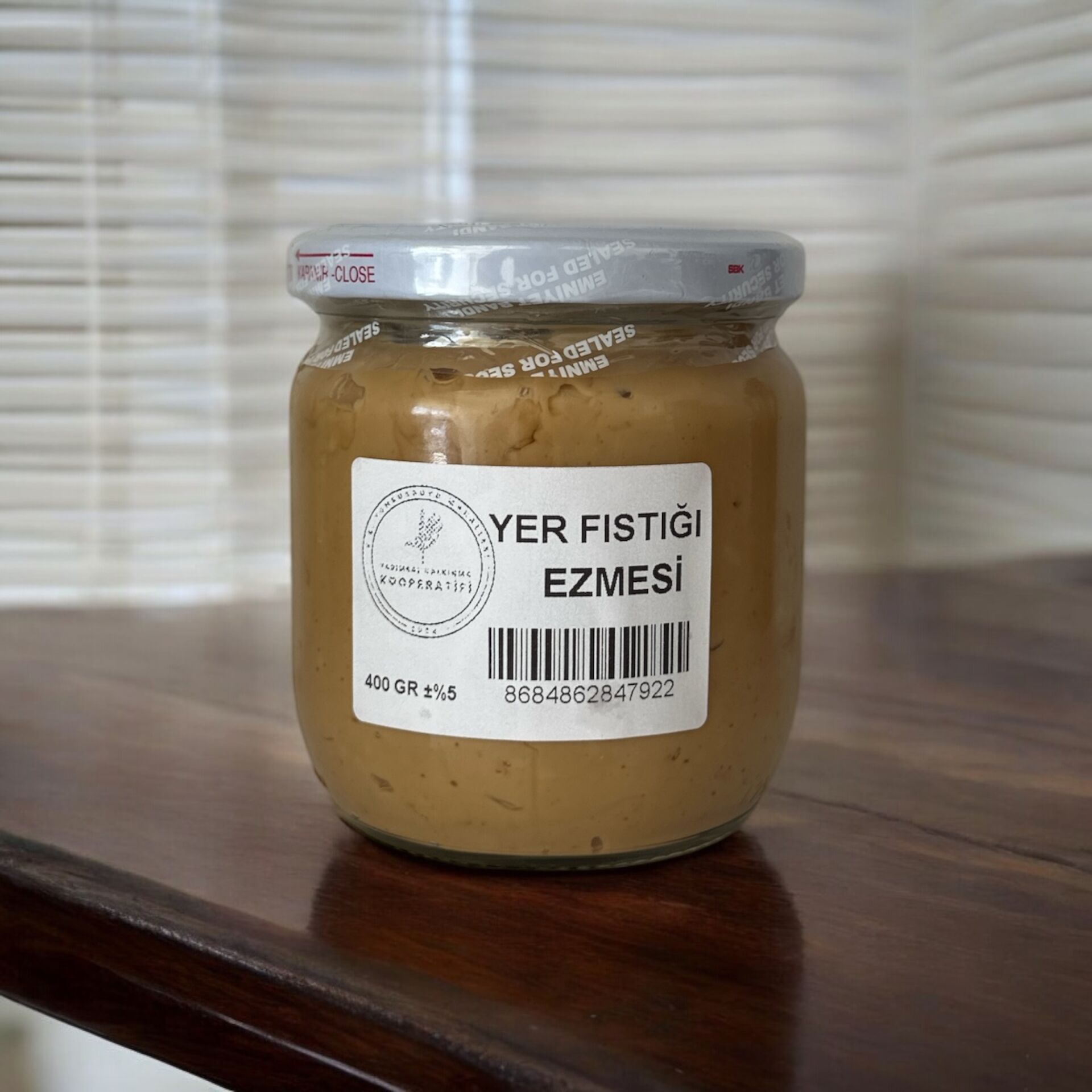 Yer fıstığı ezmesi 400 gr (şekerli)